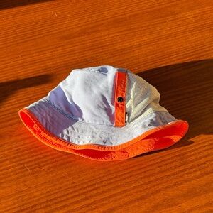 The North Face light Lavender and Orange Bucket Hat